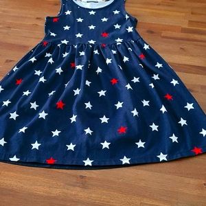 Girls summer dress perfect for 4th of July